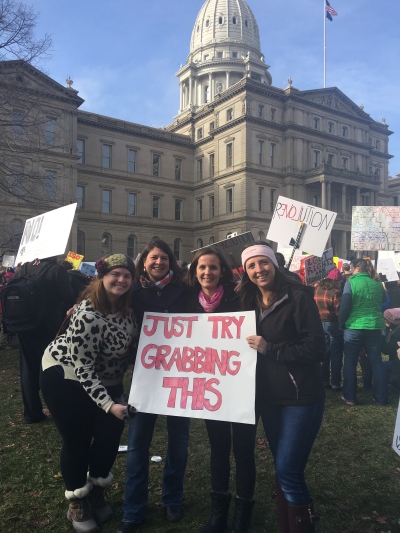 Women's March in Lansing