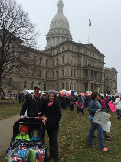 Women's March in Lansing