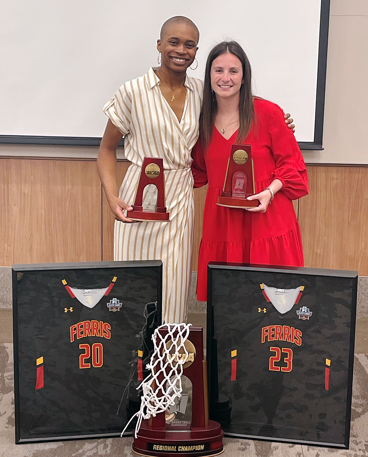 Amaka Unobagha and Mallory McCartney