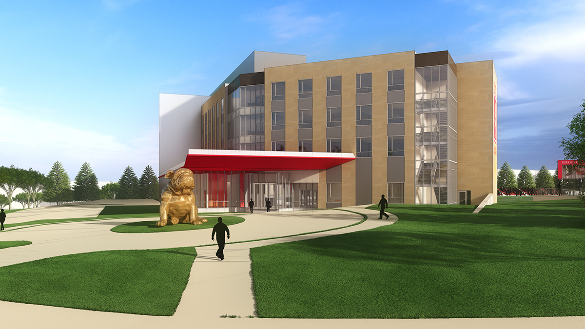 Future Ferris State residence hall image