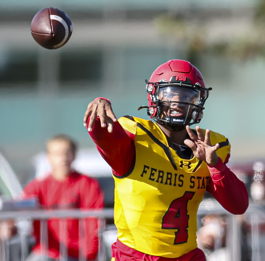Trinidad Chambliss named finalist for Harlon Hill Trophy