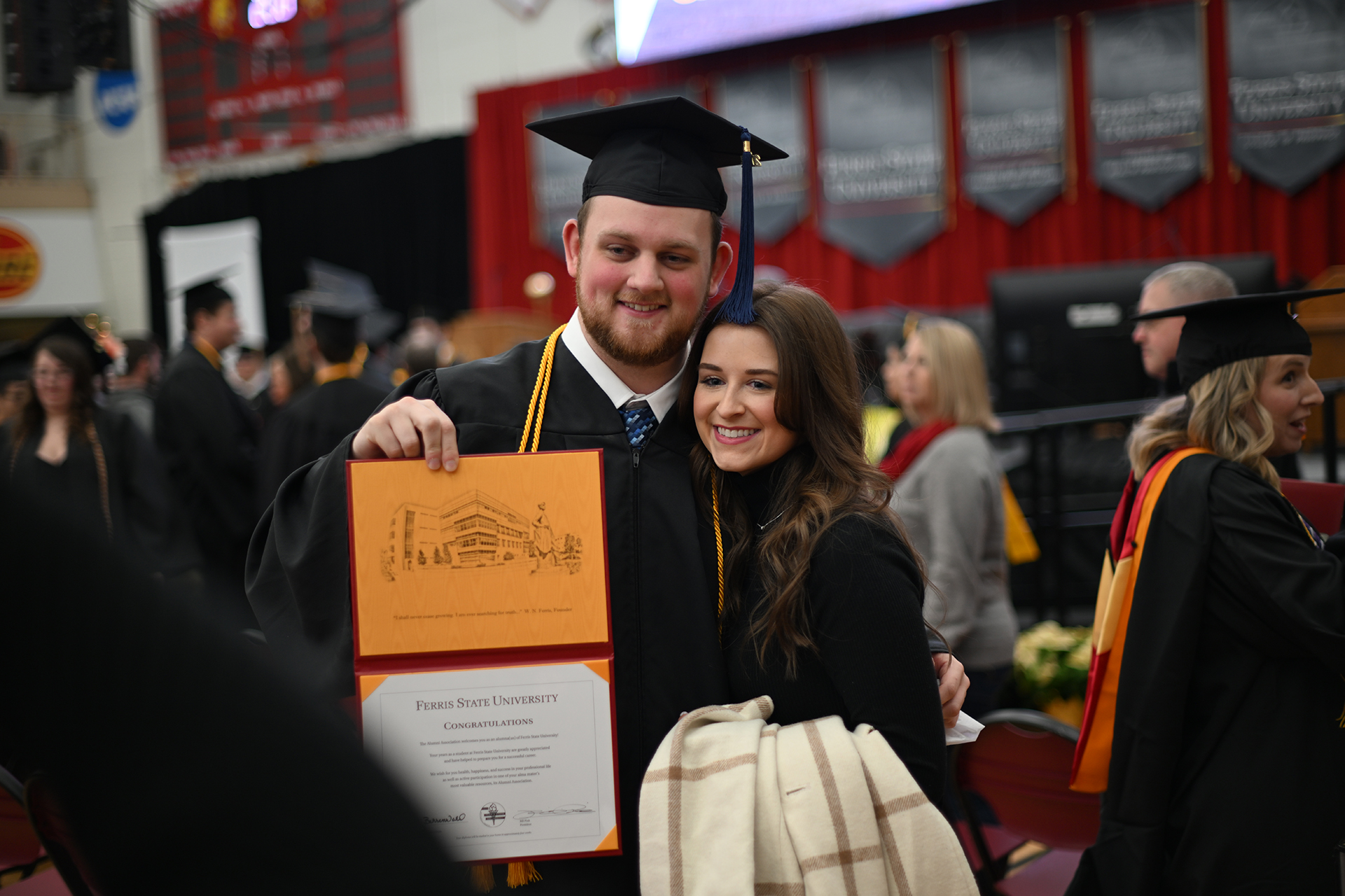 Ferris State commencement had many stories, here are some