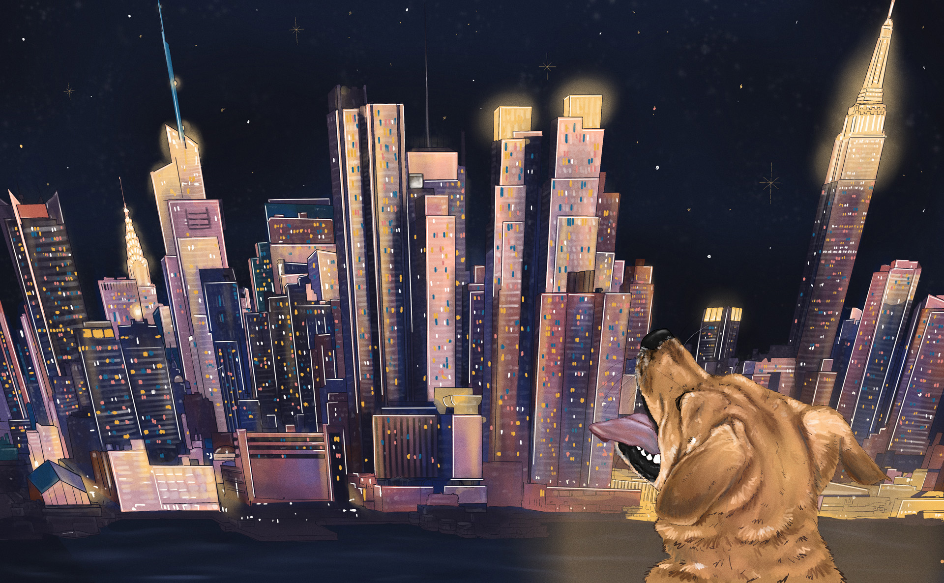Milo's Manhattan Adventure children's book from Ferris State University alumna Maddie May Taracks