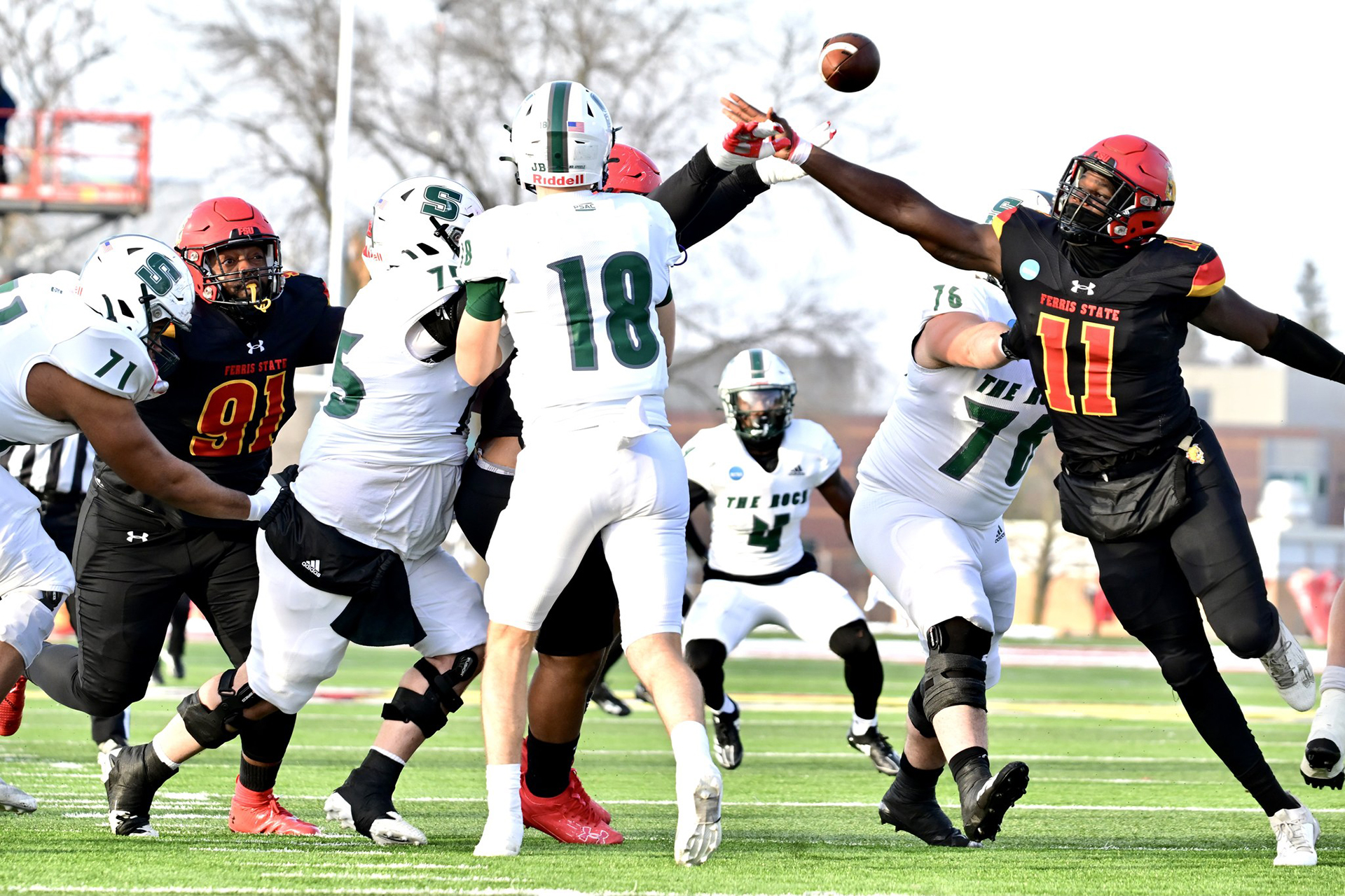 Ferris State defeats Slippery Rock, advances to NCAA Division II National Championship Game