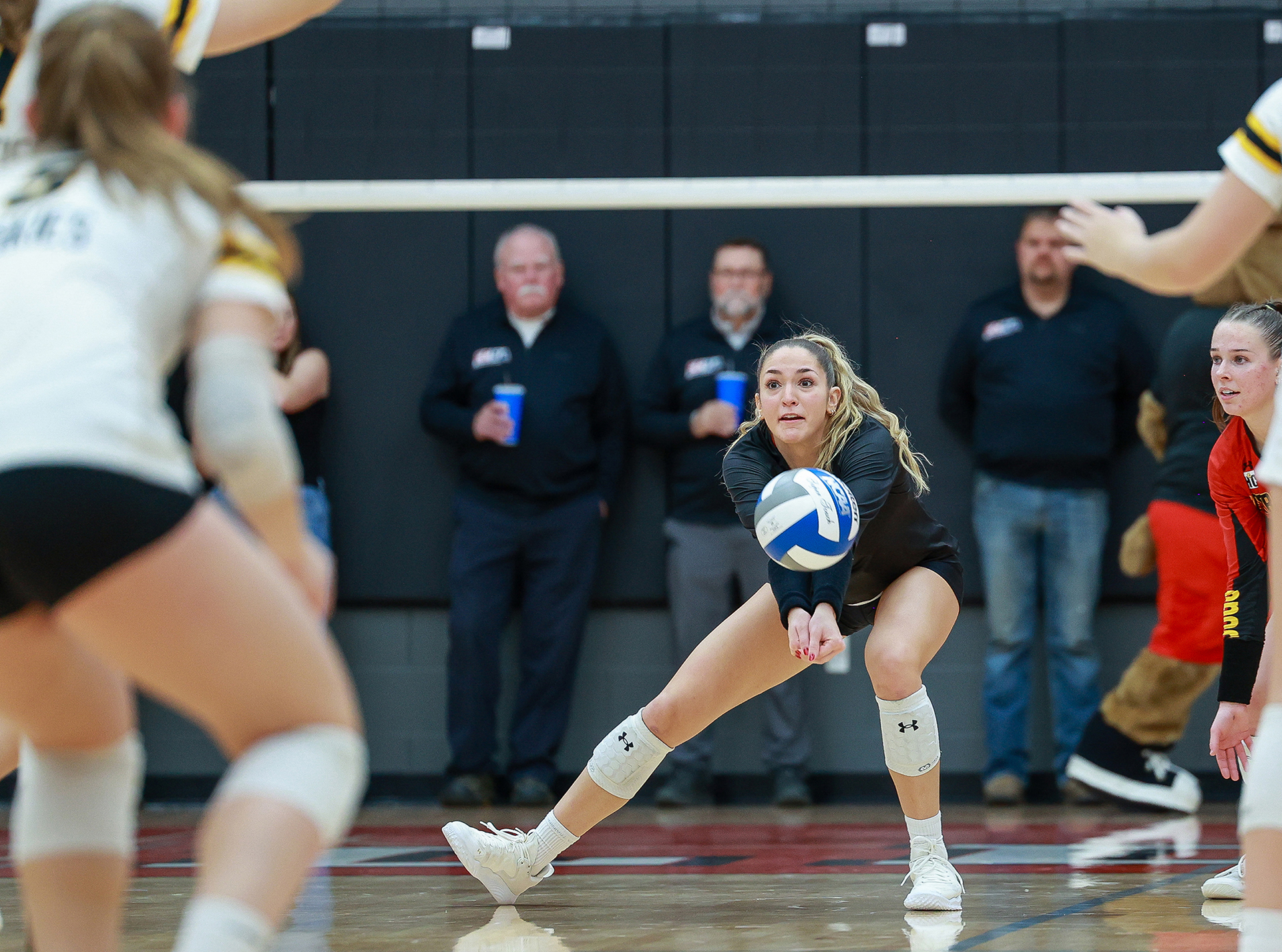 Ferris State senior Claire Nowicki enjoys loud atmosphere at home