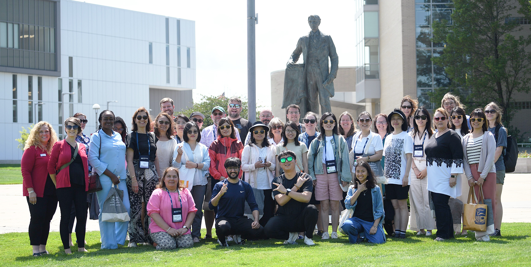 Ferris State welcomed a group of international guidance counselors to visit campus