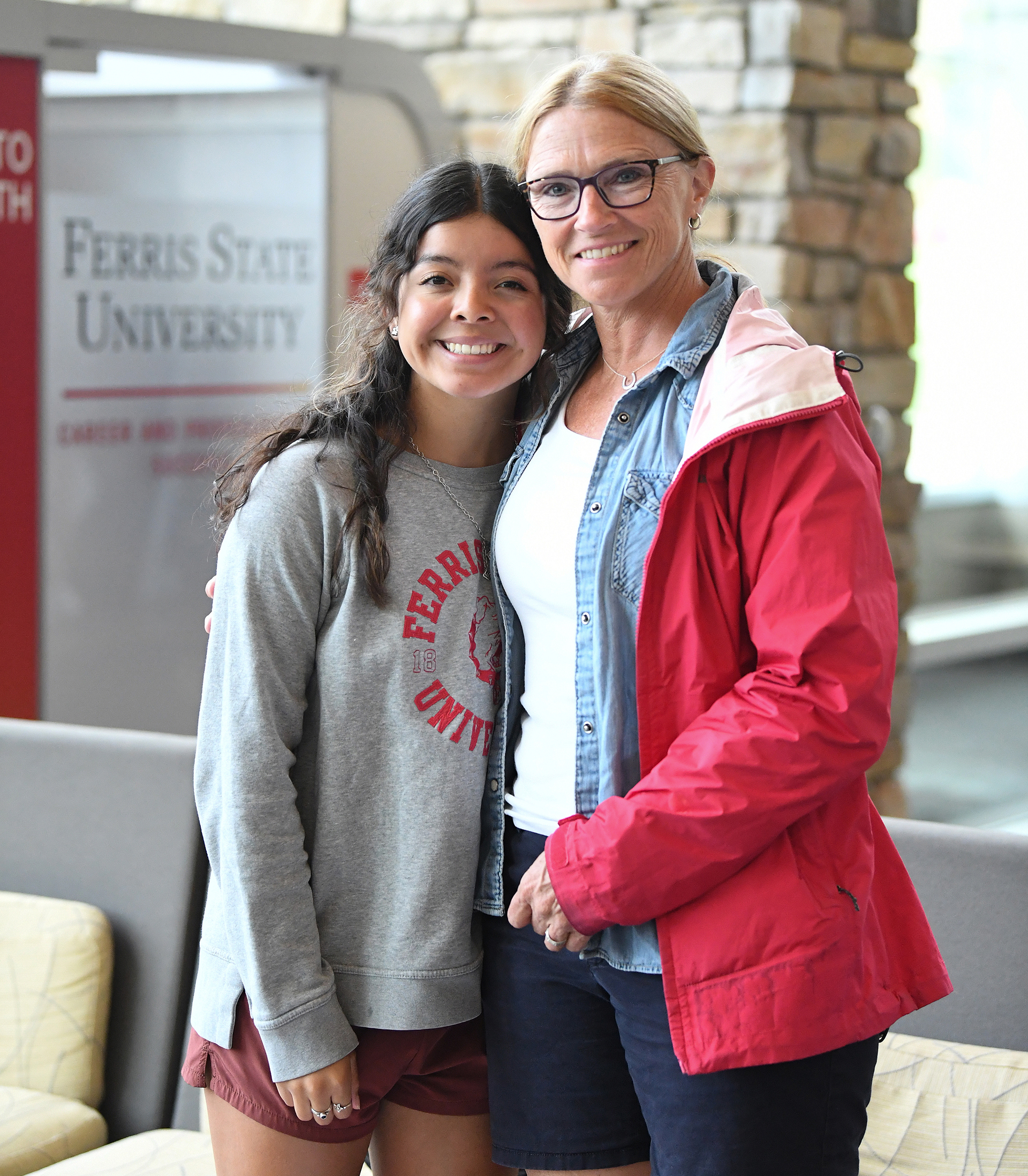 Ferris State orientation second-generation Bulldog