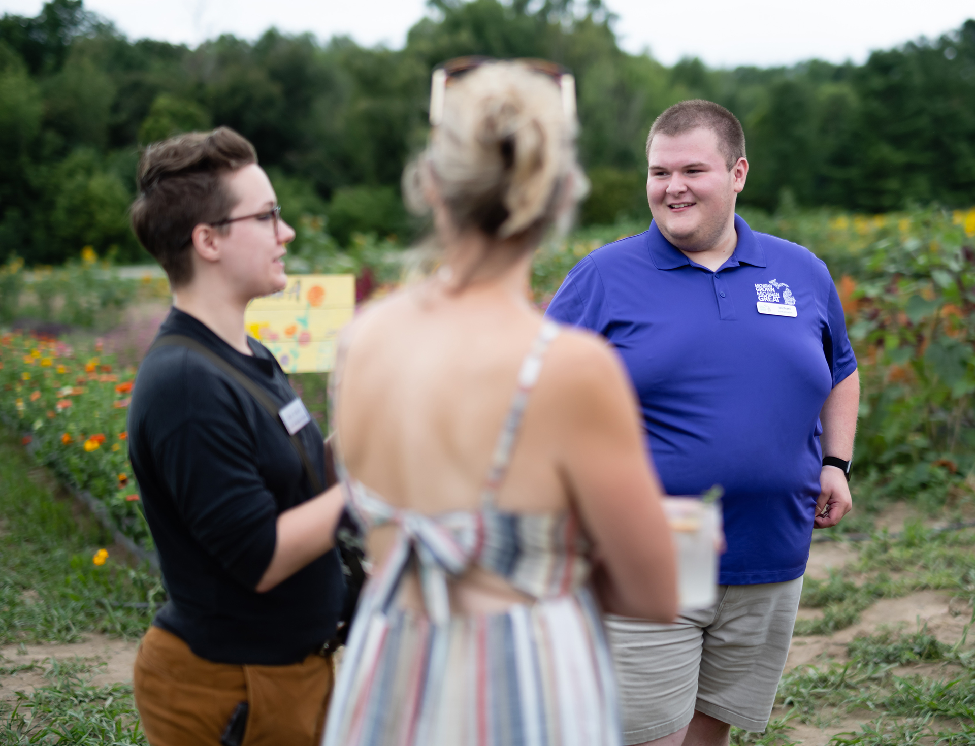 Rogelio Ceja is on an internship with the Michigan Ag Council