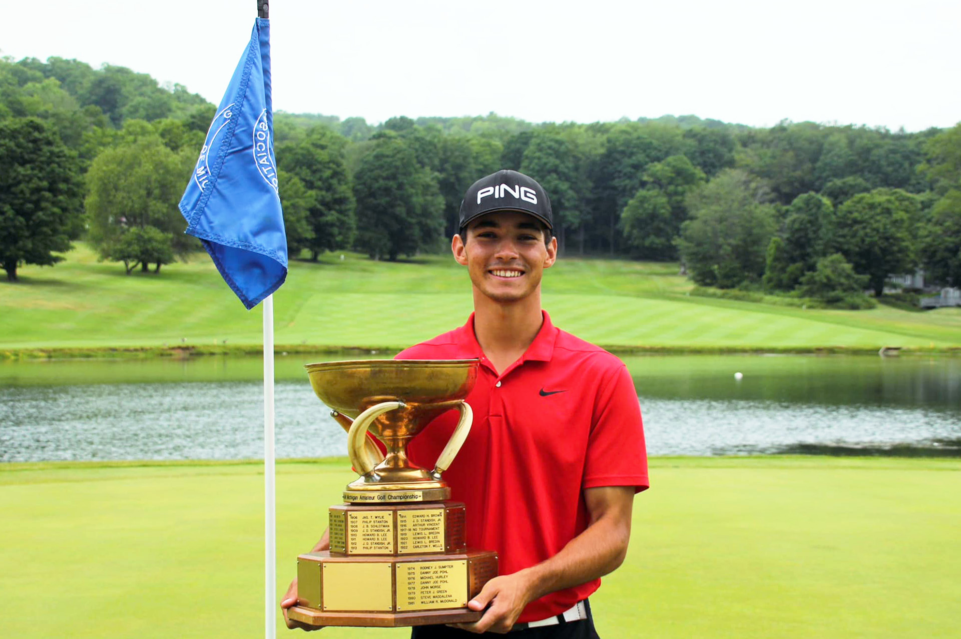 McCoy Biagioli wins Michigan Amateur Championship in golf