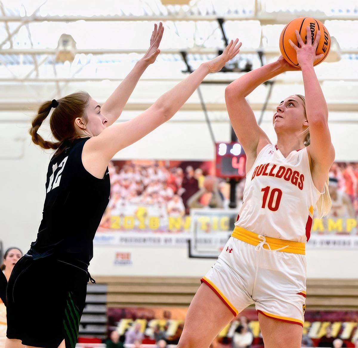 Chloe Idoni was named the Division II Women's Basketball National Player of the Week