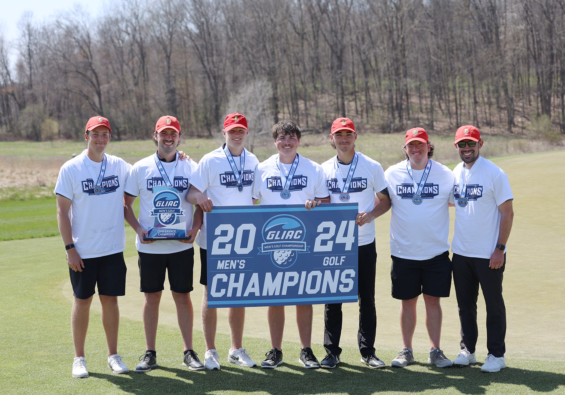 Ferris State men’s golf team advancing to NCAA DII National Tournament after strong performance in regional competition