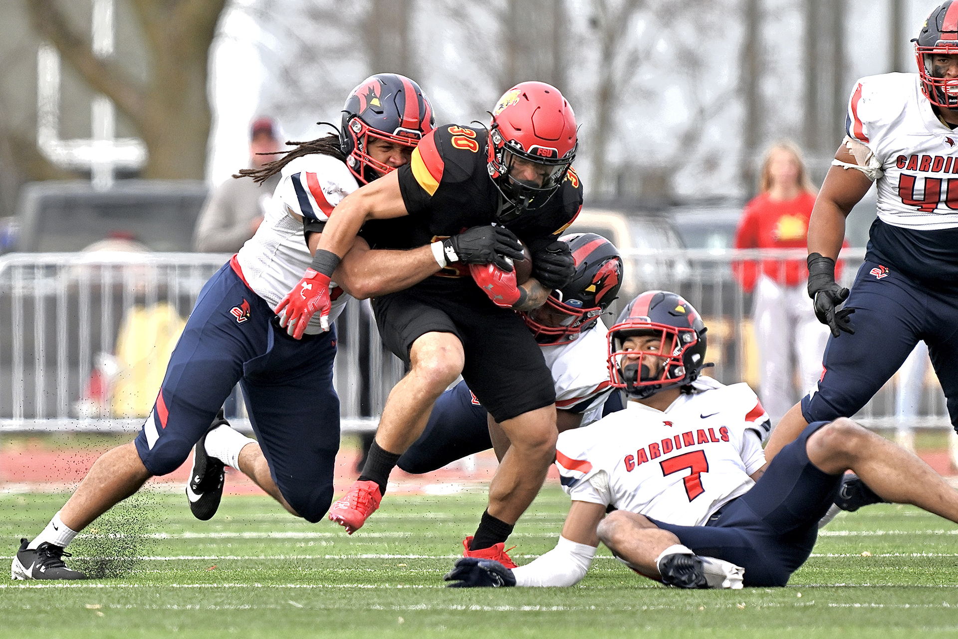 Ferris State football defeats Saginaw Valley State