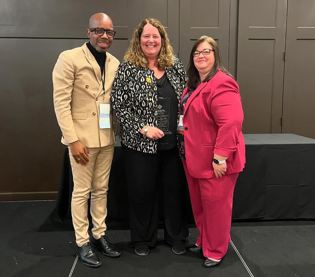 Jeanine Ward-Roof wins award for student affairs career work
