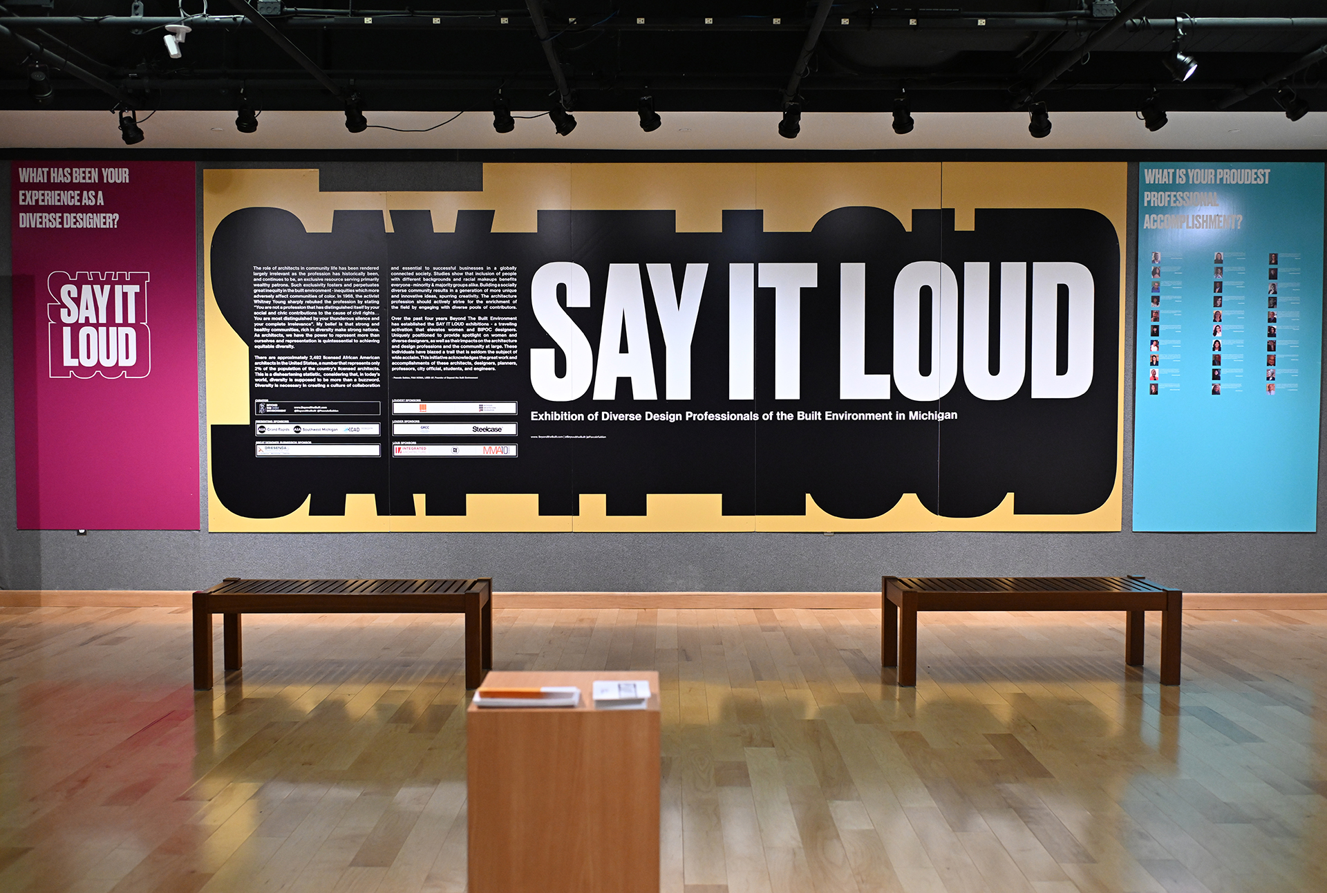 “Say it Loud – Beyond Built Environment” exhibit