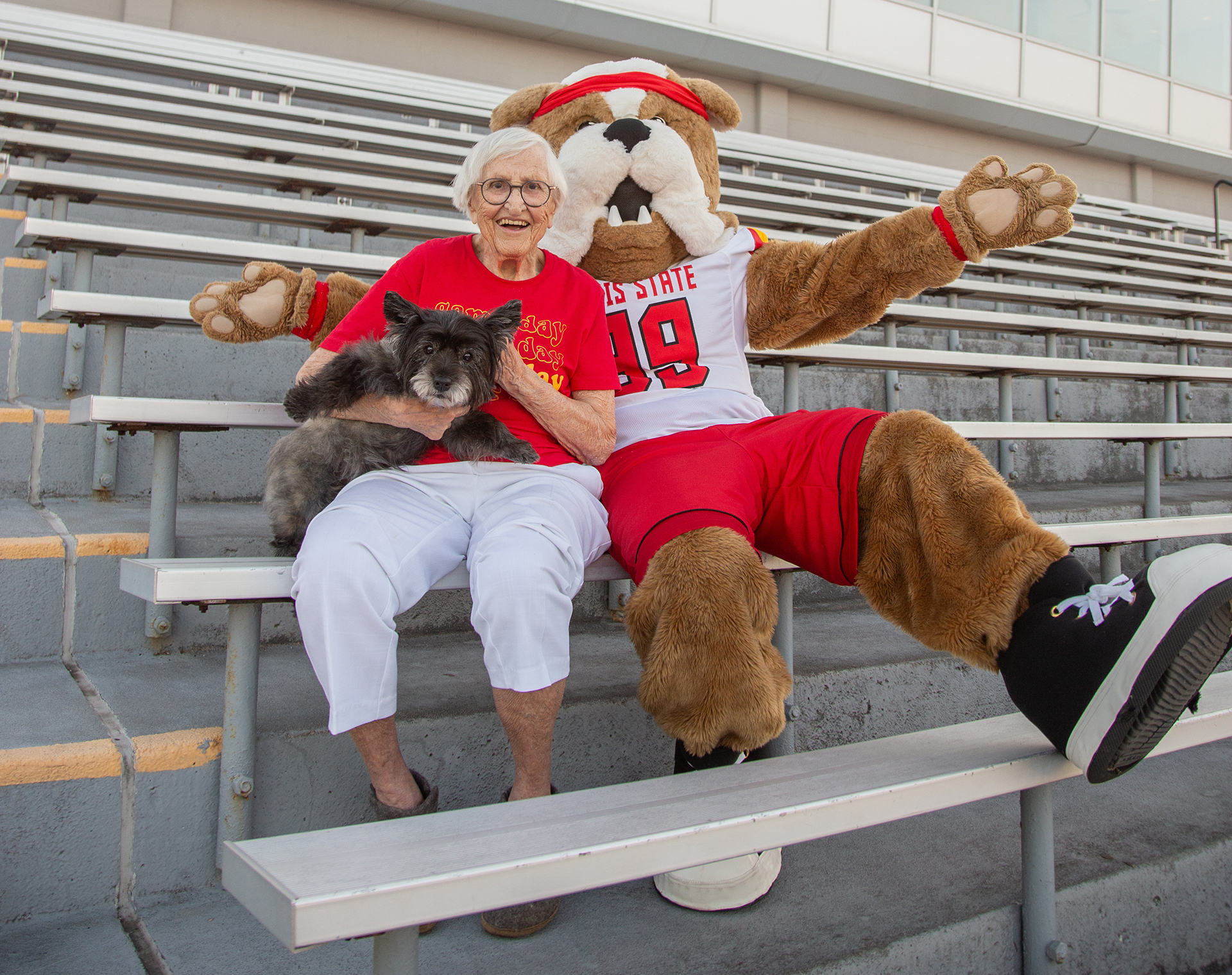 Ferris State grand marshal Bette Hartig