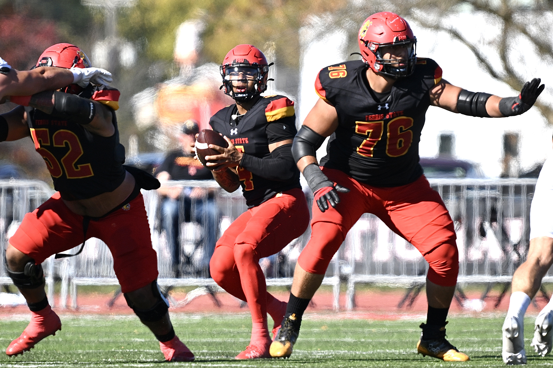 Ferris State football quarterback Trinidad Chambliss again named GLIAC Player of the Week