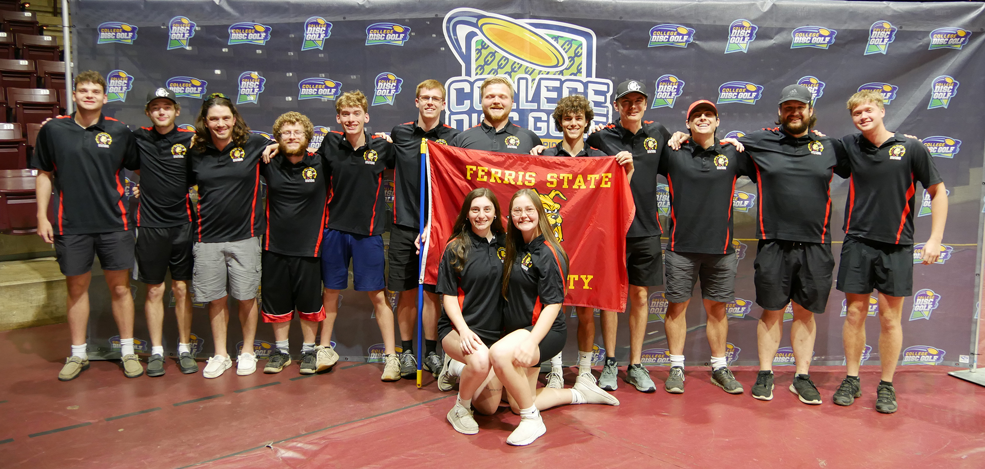 Ferris State Disc Golf Team photo