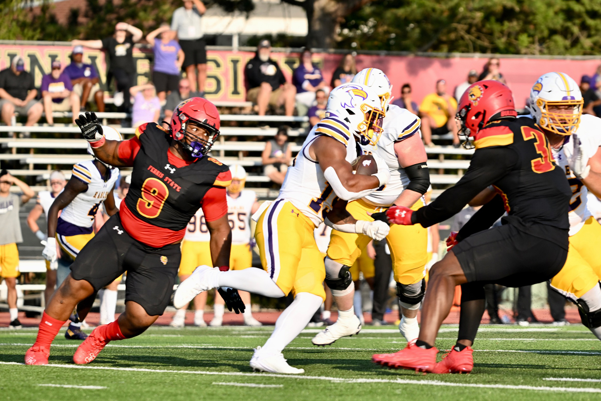 Ferris State football photo against Ashland