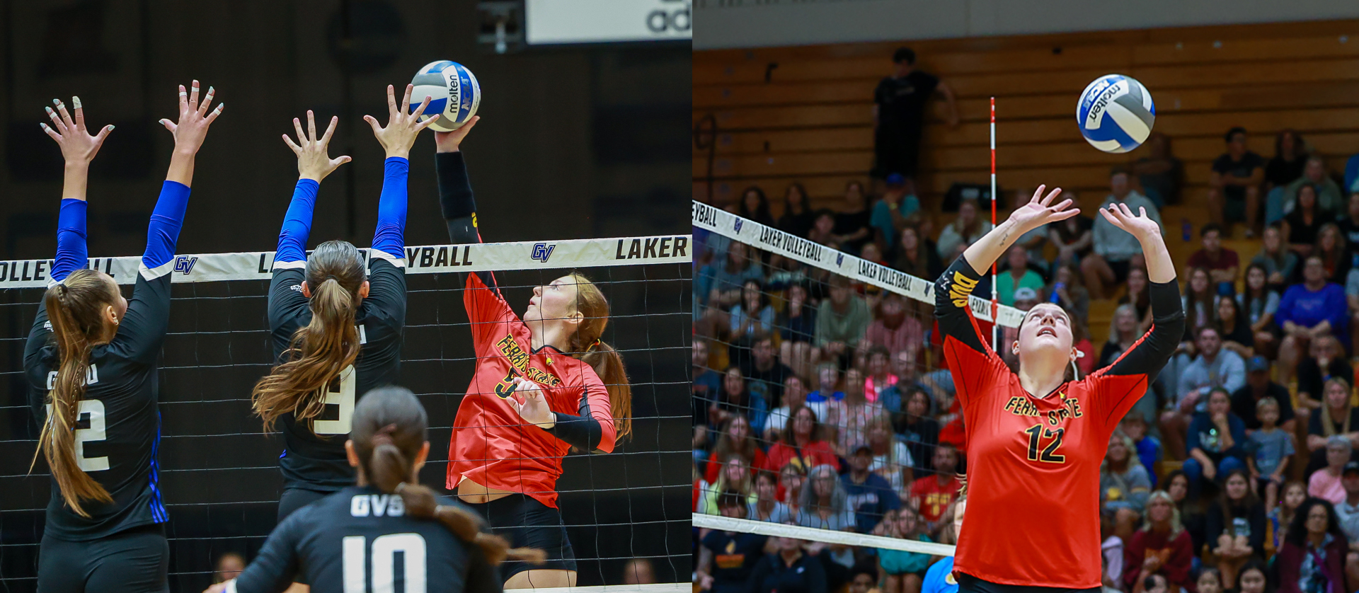 Ferris State volleyball players earn GLIAC honors