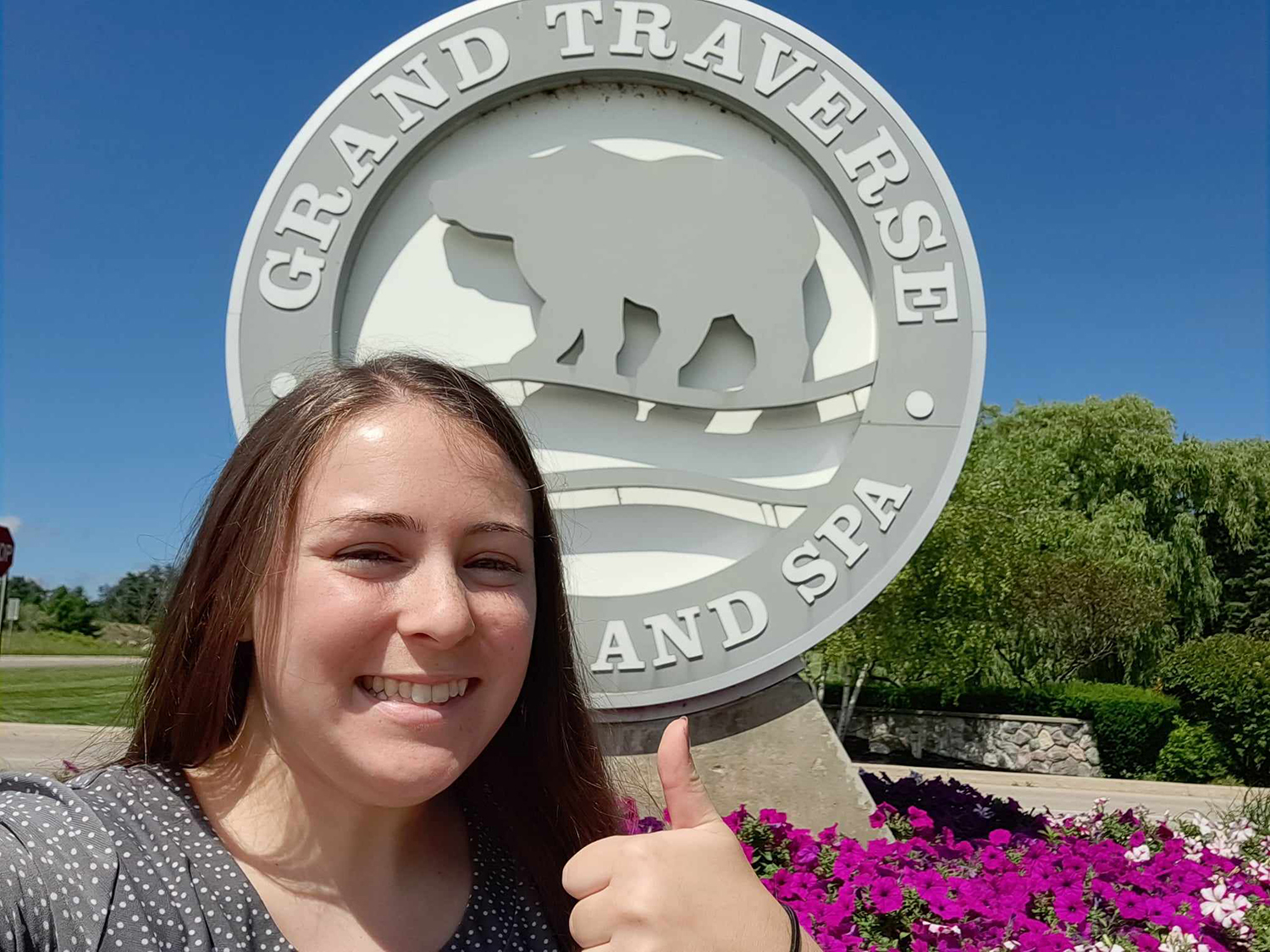Sierra Cechura interned this summer at Grand Traverse Resort and Spa.