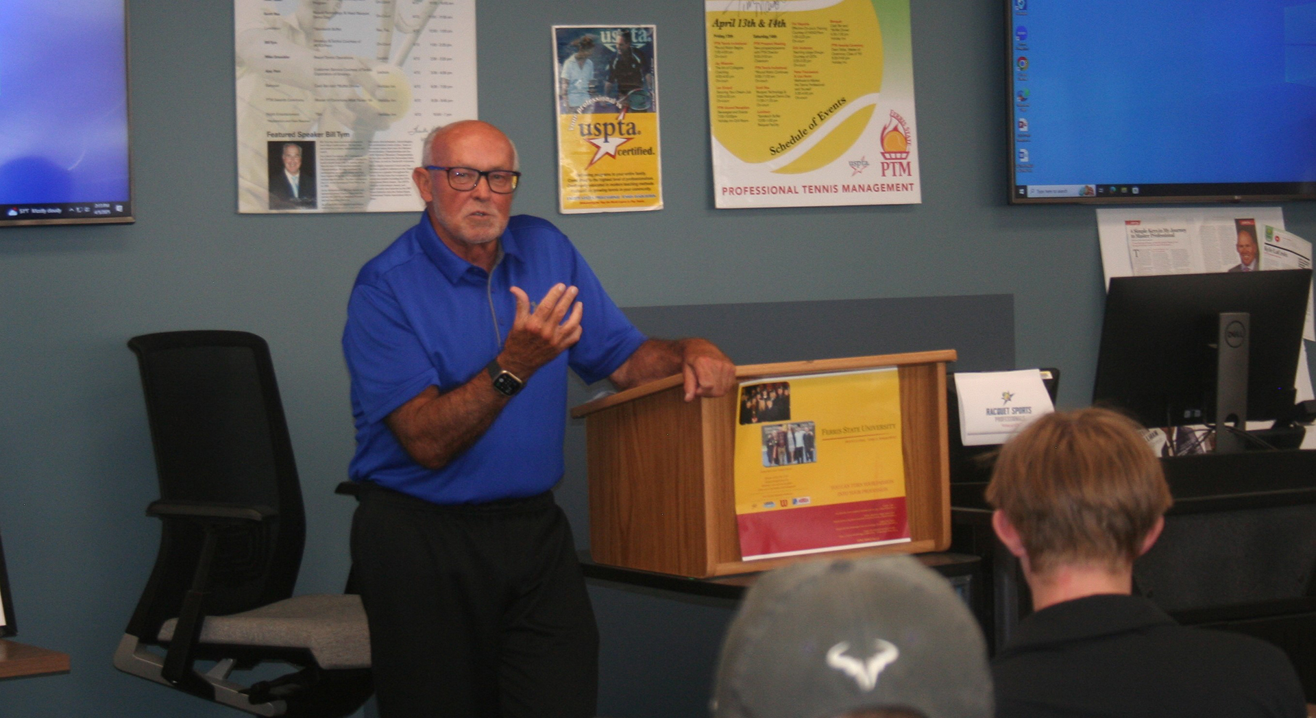 Professional Tennis Management honors performance science pioneer
