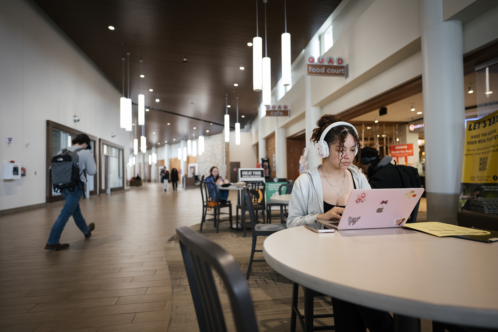Ferris State President Bill Pink is looking for students to unplug for a day