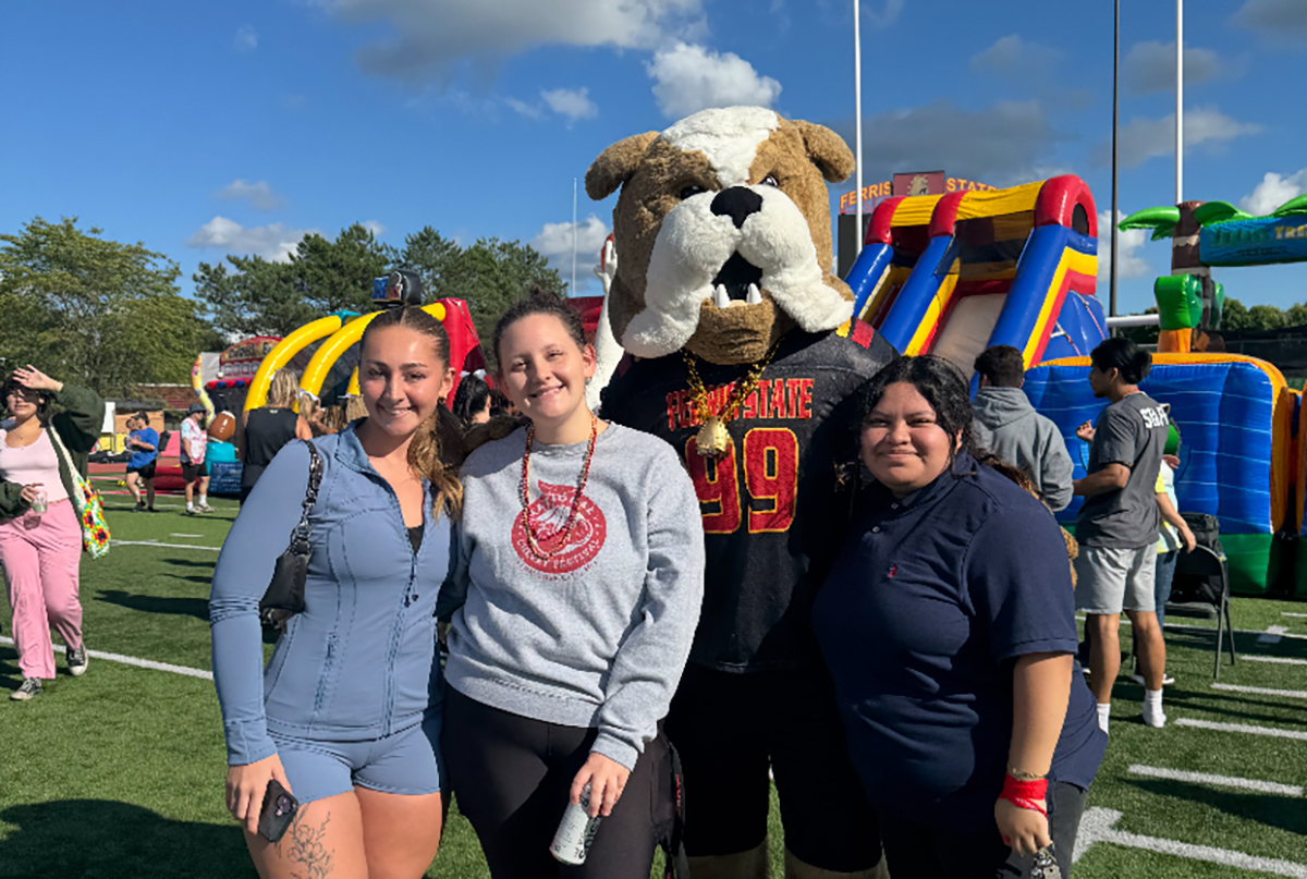 Ferris State welcomes students to campus