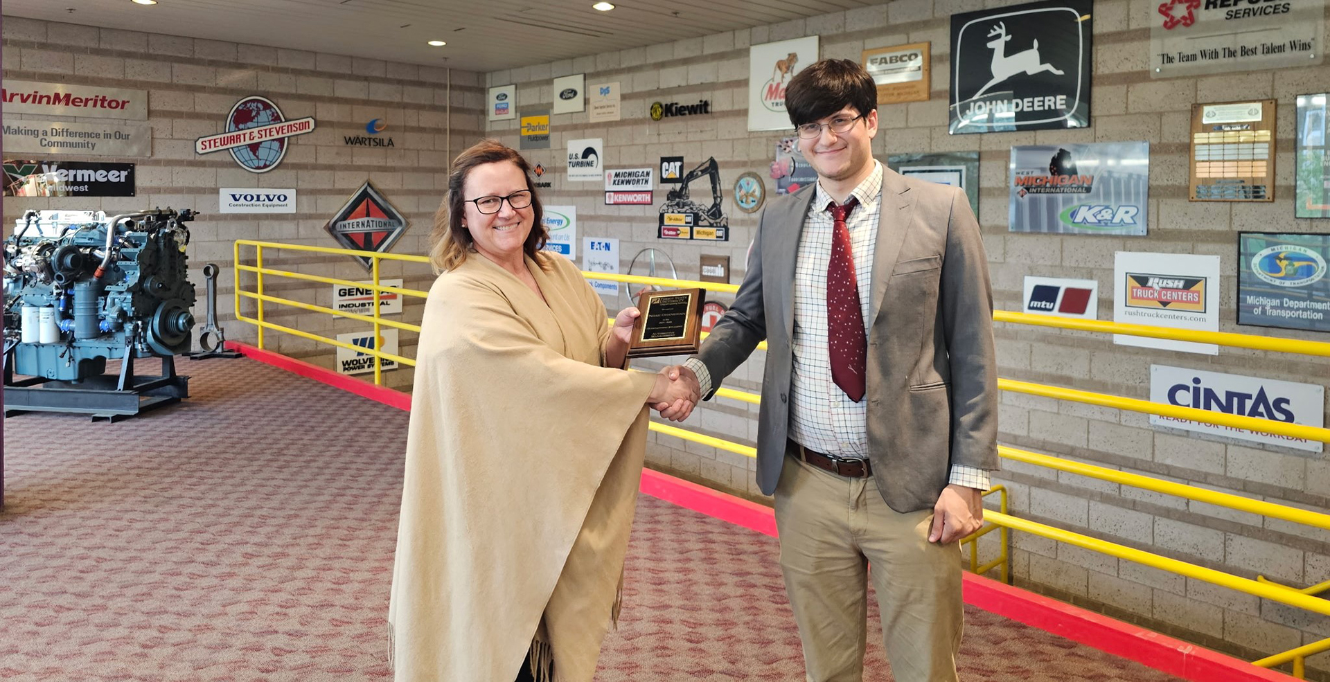 Automotive Management student Noah Ohanesian finds a path from Ferris State to Rolls-Royce