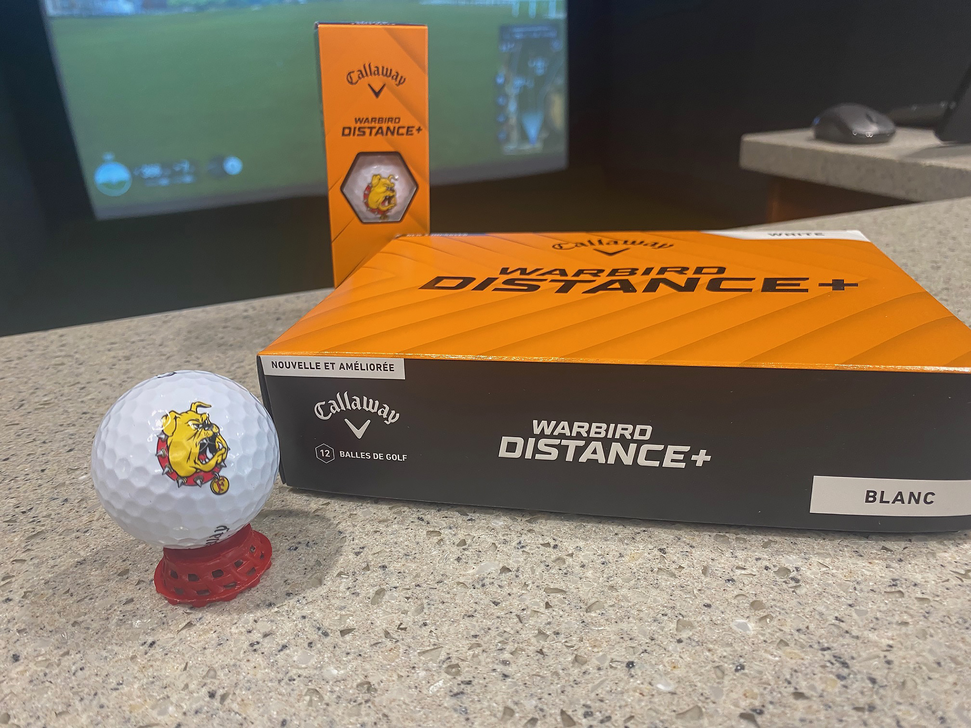 Bulldog golf balls