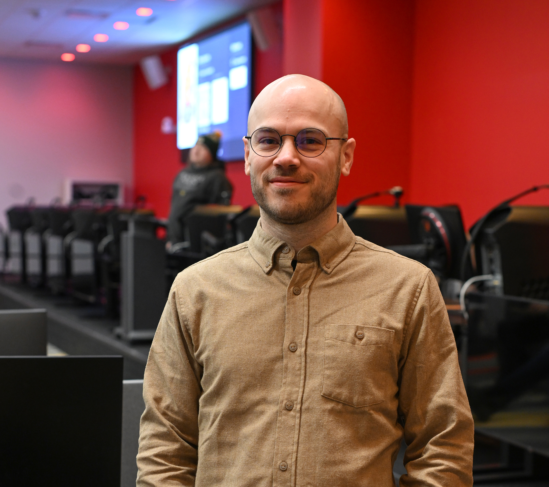 Ferris State's new esports director Justin Summe is getting going
