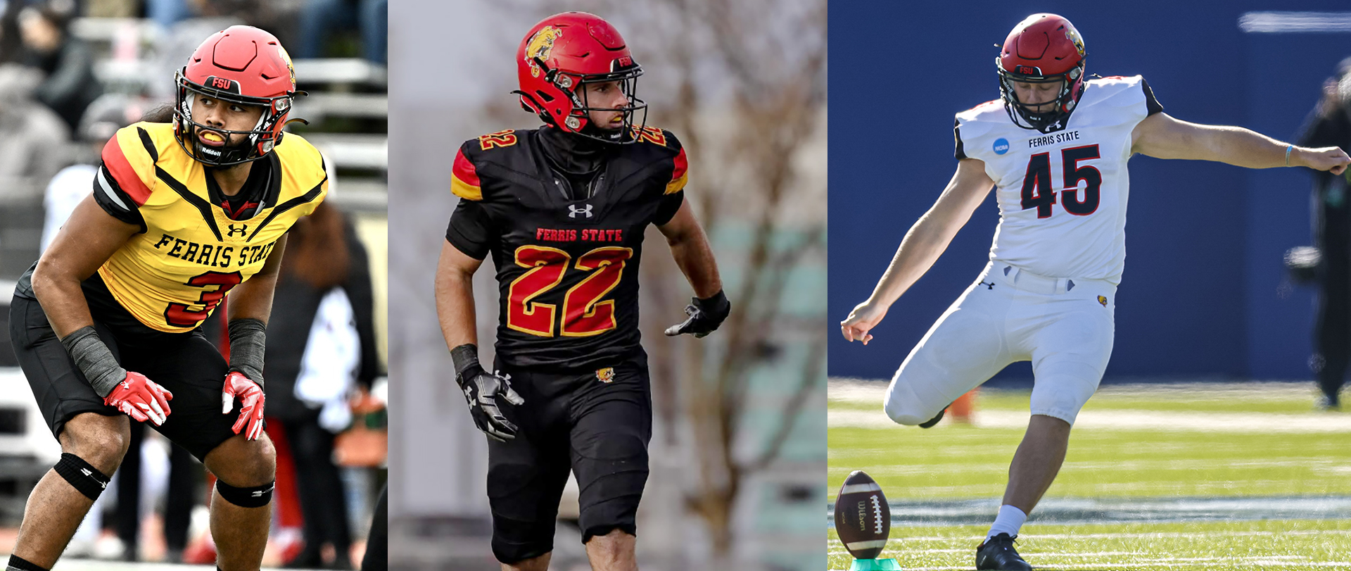 Ferris State football players earn Academic All-America honors