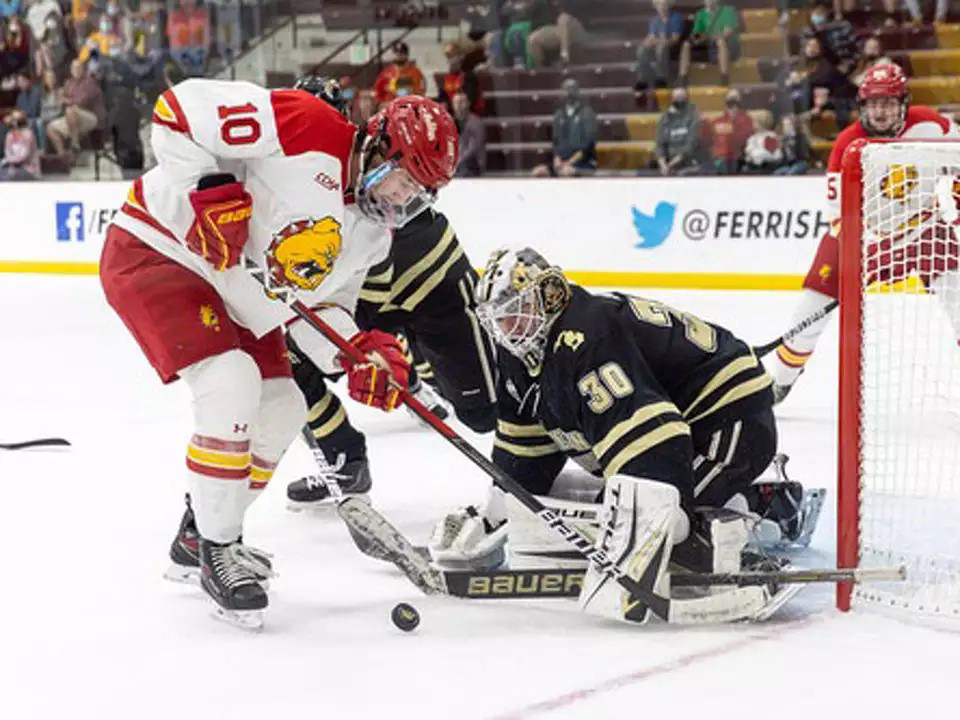 Former Ferris State hockey standout Bradley Marek signs with NHL's Minnesota Wild