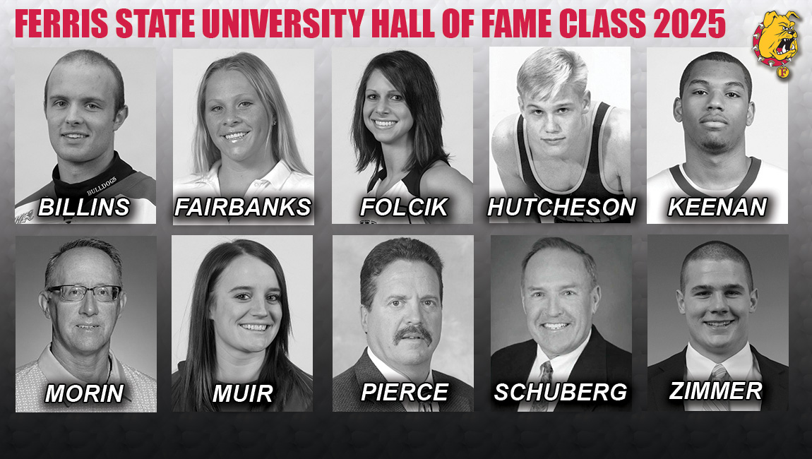 Ferris State Athletics Hall of Fame Class of 2025