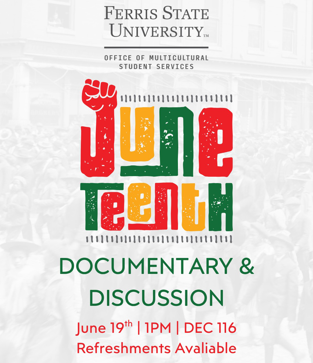 Juneteenth celebration Ferris State