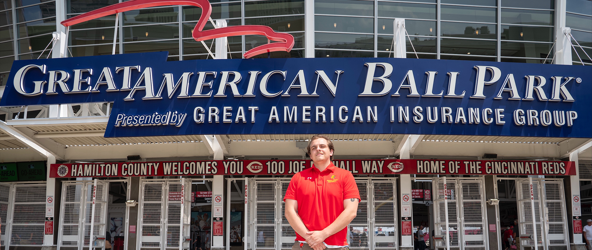 Dylan Rider interning with Cincinnati Reds