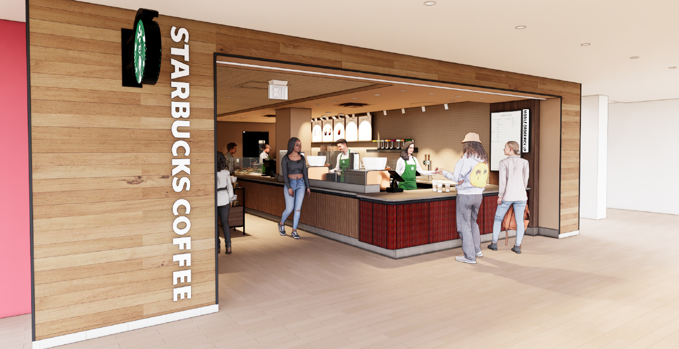 Ferris State Starbucks undergoing Summer 2025 renovation