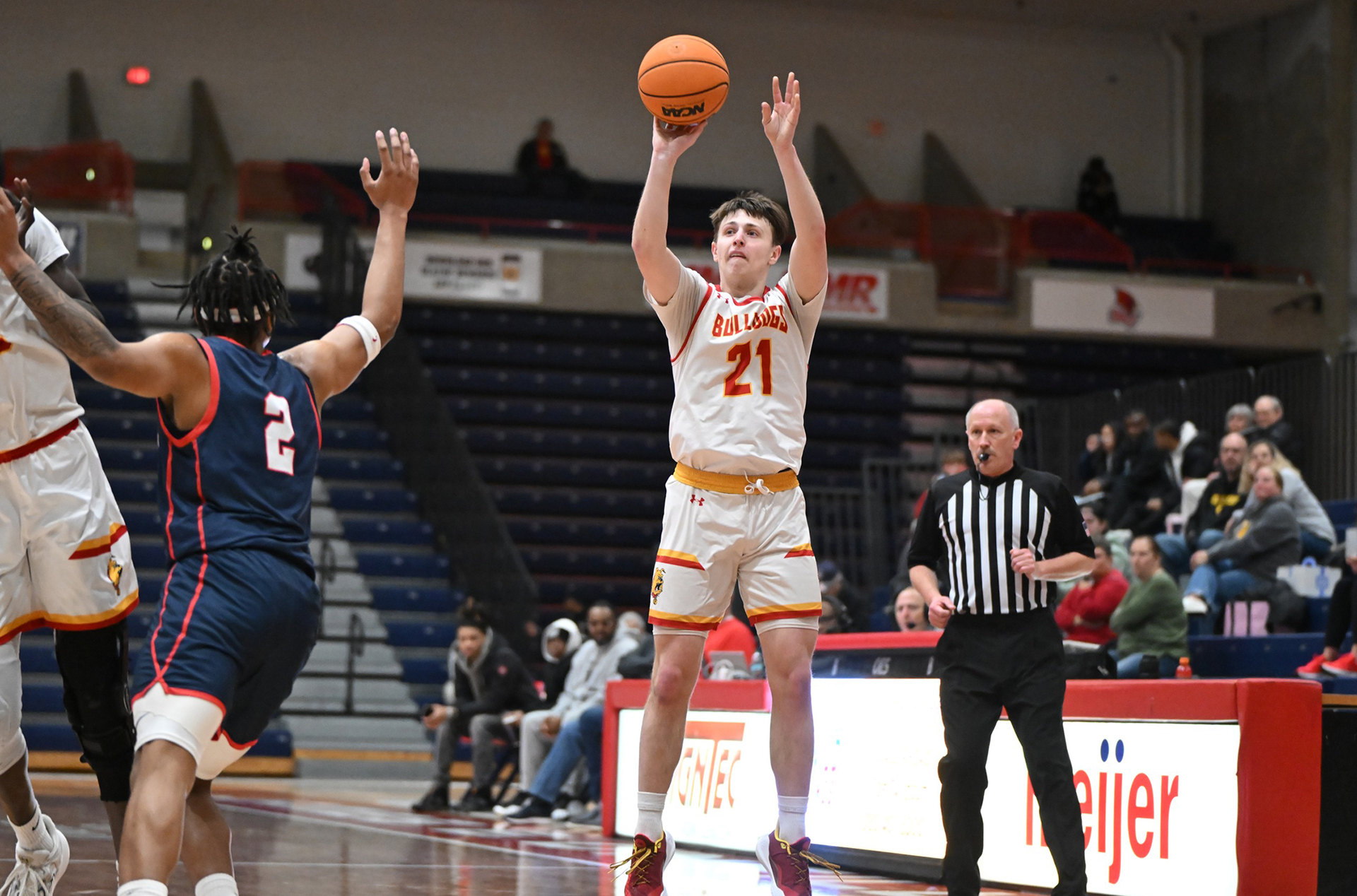 Ferris State shooting guard Ethan Erickson has been named to the NABC All-Midwest District Team
