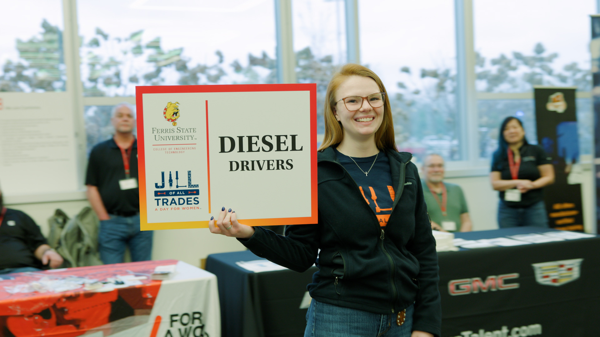 Abby Hildebrant is excelling out of Heavy Equipment Technology program