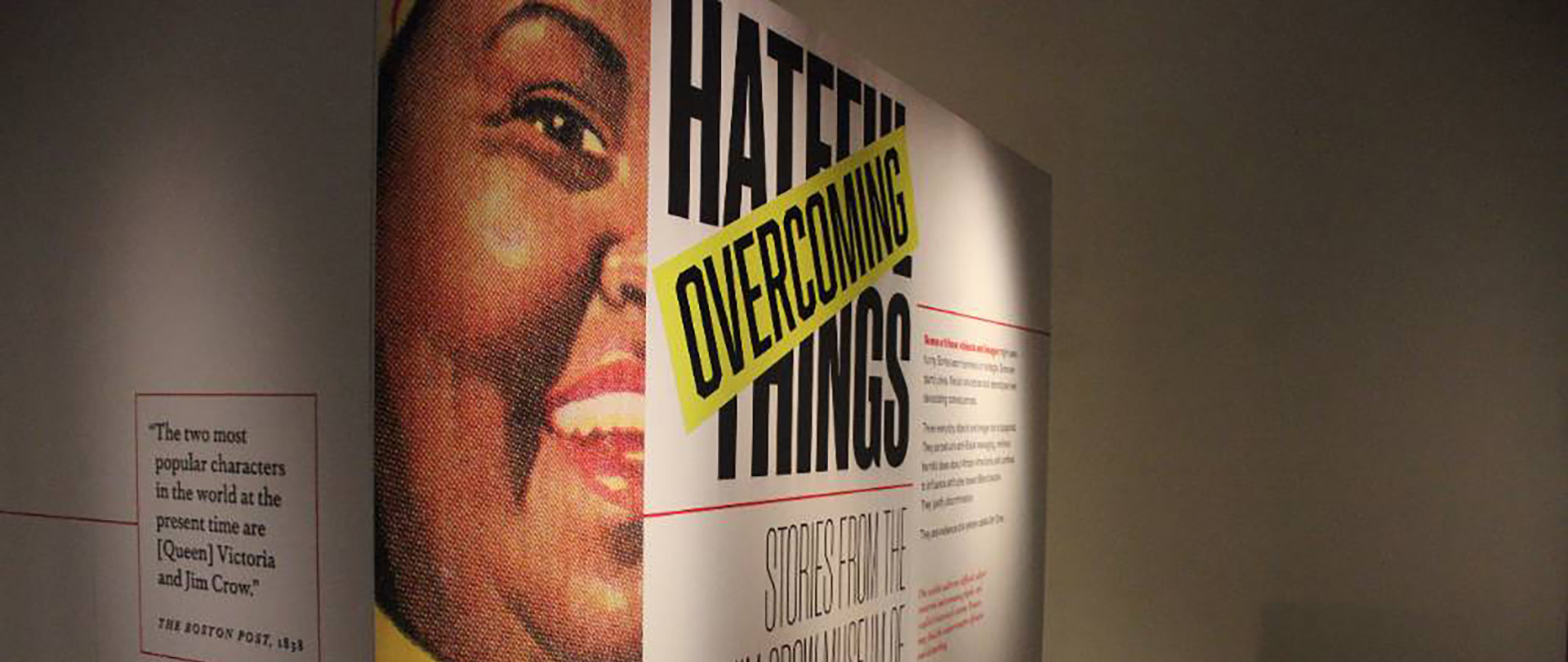 Jim Crow Museum traveling exhibit