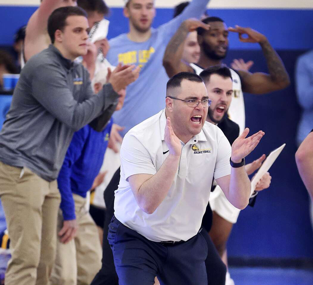 Ferris State men's basketball coach Bobby Pietrack