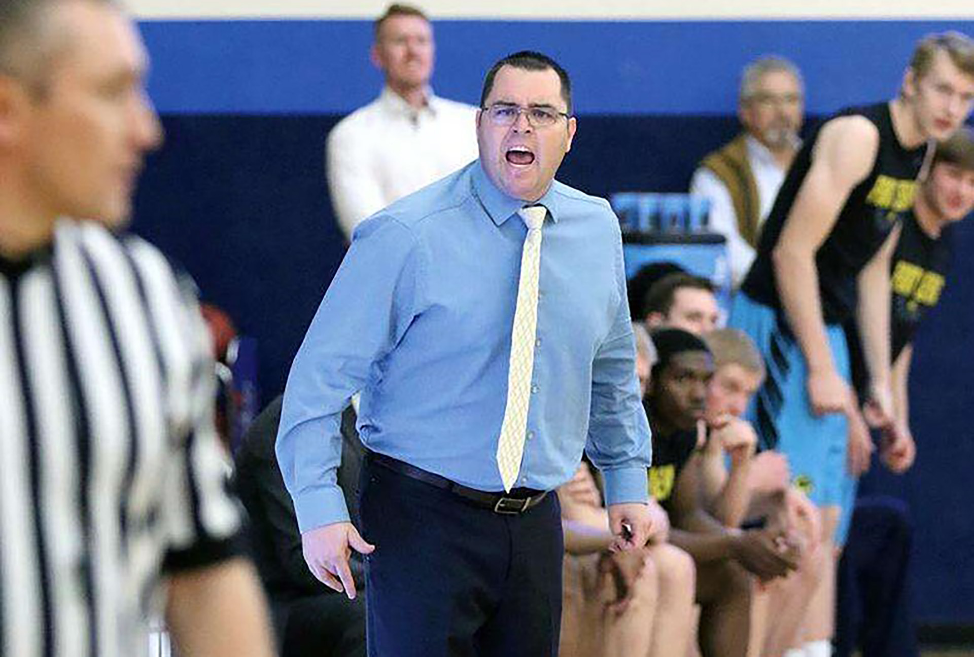Bobby Pietrack press conference as new men's basketball head coach