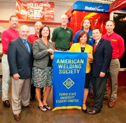 American Welding Society President Visits Ferris State University