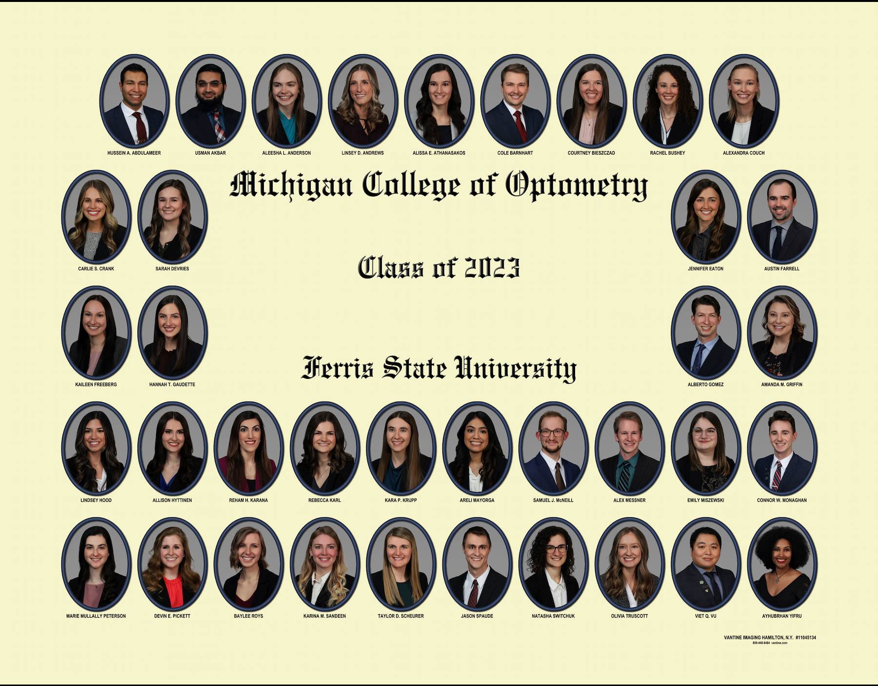 Michigan College of Optometry Ferris State University