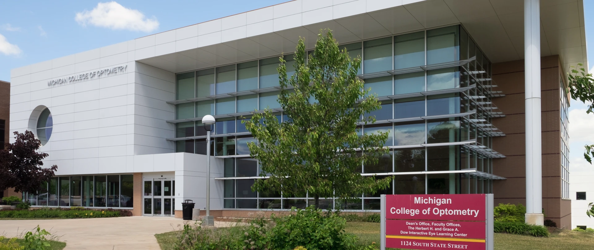 Michigan College of Optometry building
