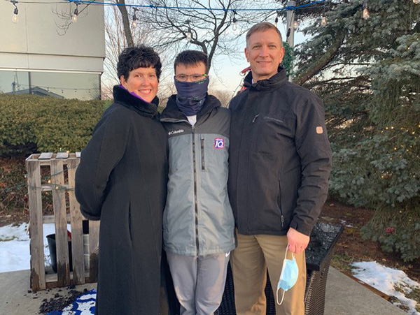 Dr. Vincent-Riemer and her family