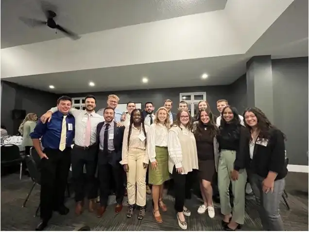 Group photo at MOA Student Night