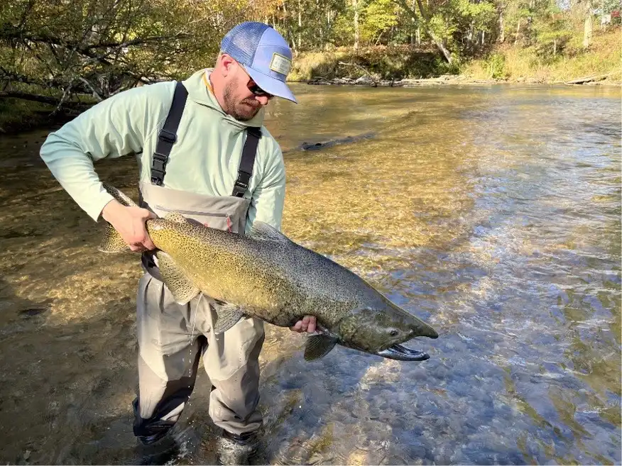 Dr. Eric Syverson holding a big fish