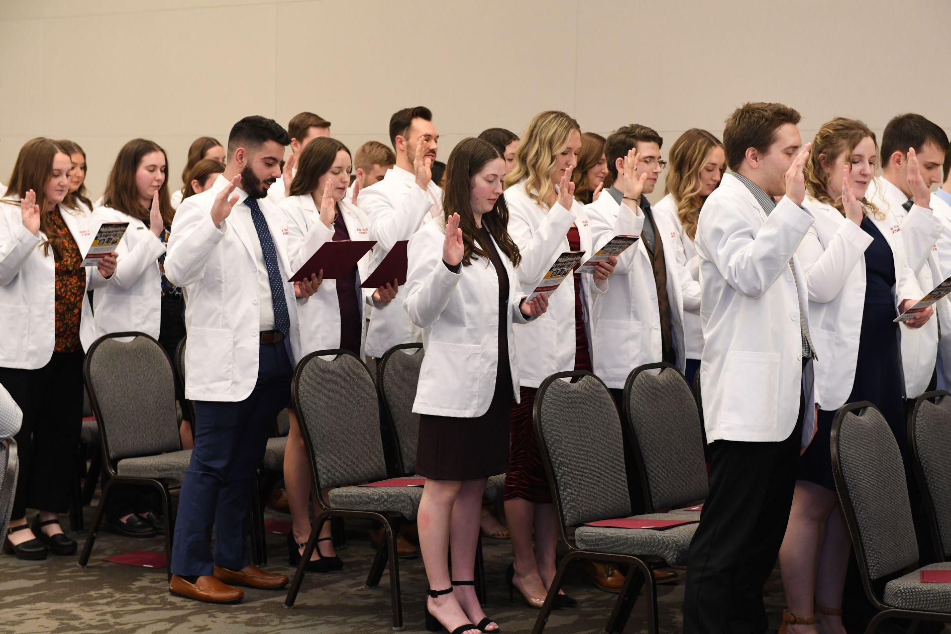 White Coat Ceremony Michigan College of Optometry Ferris State University