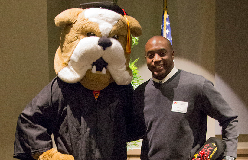 Tony Fountain and Brutus