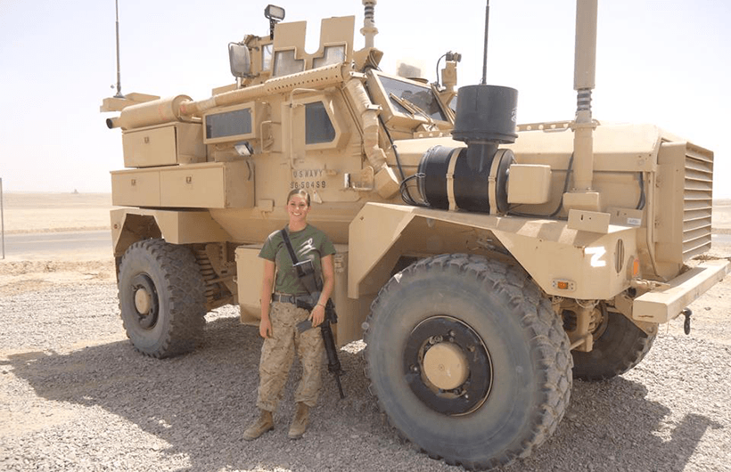 Ferris - Traverse City student Amy Reed in the Marine Corps